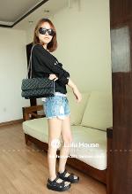 กระเป๋าLuluhouse รุ่น L75-03 กระเป๋าสะพายสวย นำเข้าคุณภาพpremiumมากๆ จากLuluhouseของแท้100% 
